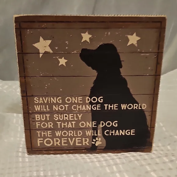 T.J.Maxx Brown and Black Dog Silhouette Wall Art - Picture 3 of 5